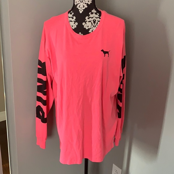 PINK Victoria's Secret Tops - ❌SOLD❌Pink Victorias Secret long sleeve top
